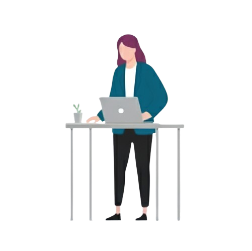 Professional woman working